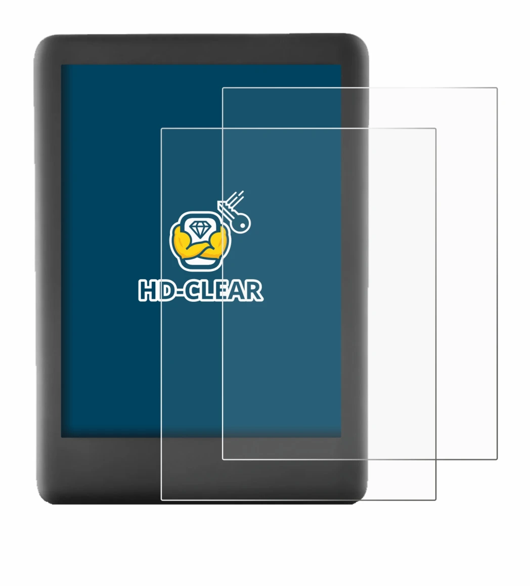 Image of the device Amazon Kindle 2019 (10th Gen.) with a wide variety of screen protectors.