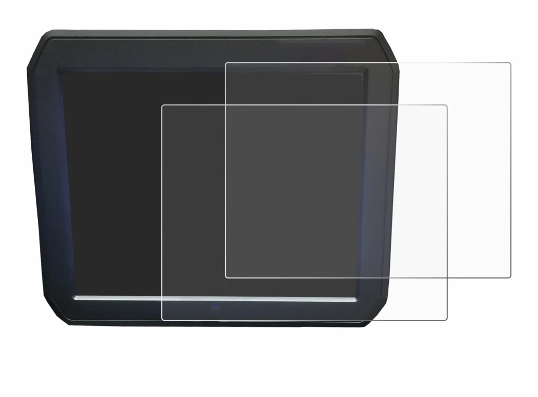 Image of the device Keyence IM-7020 (Display + Touchpad) with a wide variety of screen protectors.