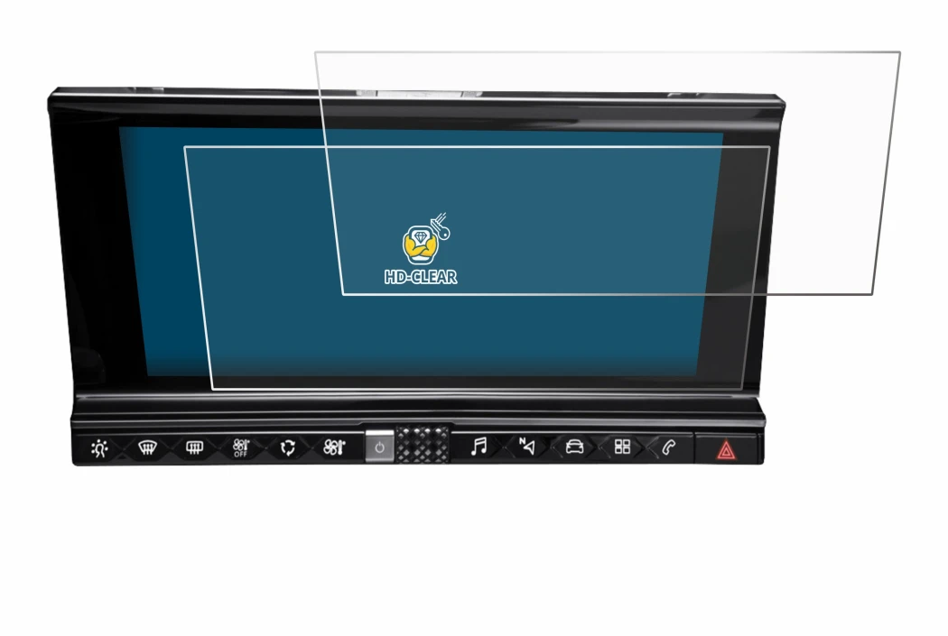 Image of the device DS 7 Crossback Infotainmentsystem with a wide variety of screen protectors.