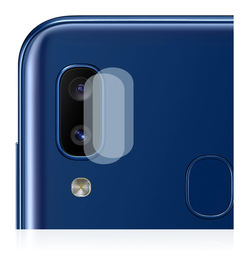 Image of the device Samsung Galaxy A20e (ONLY Camera Lens) with a wide variety of screen protectors.