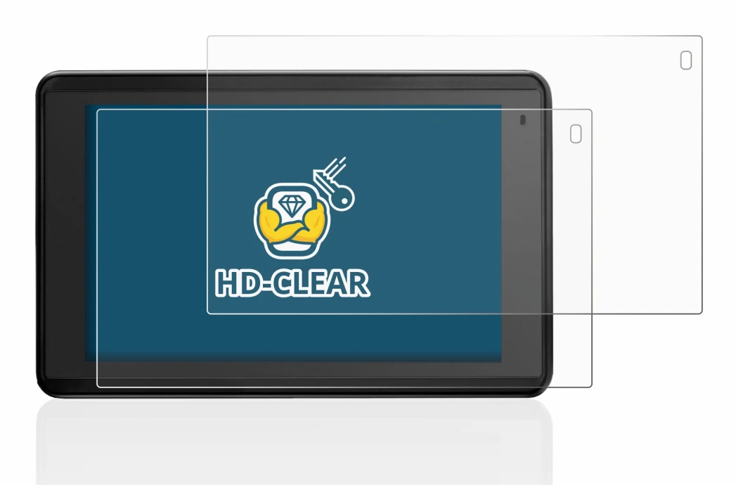 Image of the device Garmin Aera 660 with a wide variety of screen protectors.