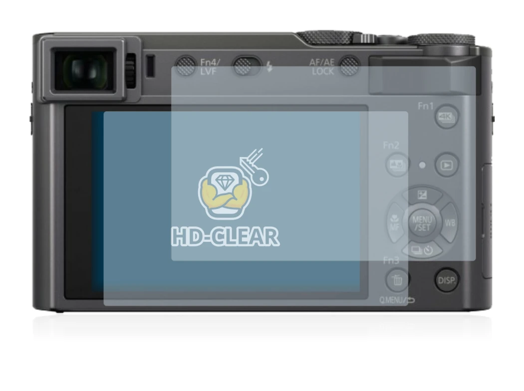Image of the device Panasonic Lumix DC-TZ200 with a wide variety of screen protectors.