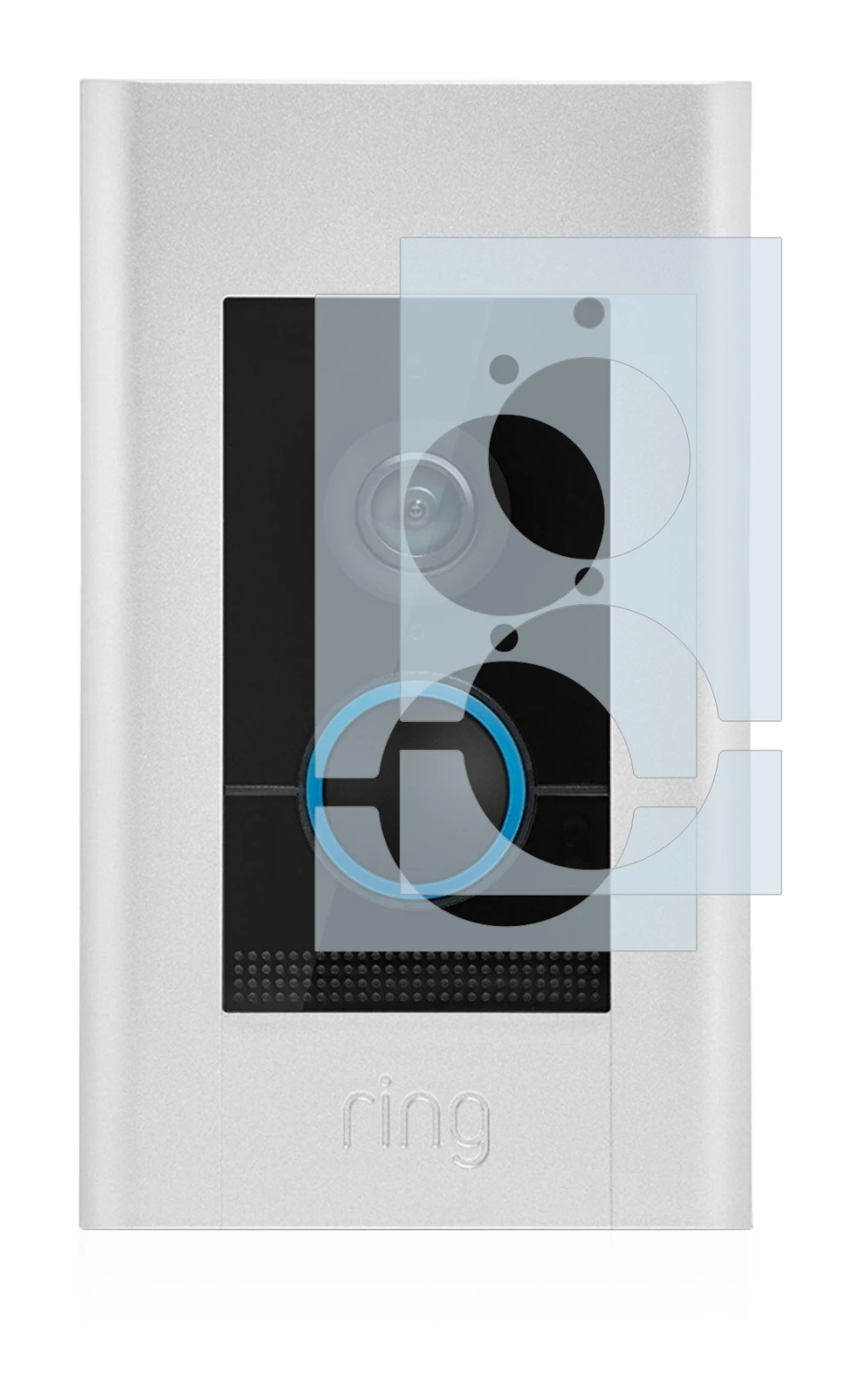 Image of the device Ring Video Doorbell Elite with a wide variety of screen protectors.