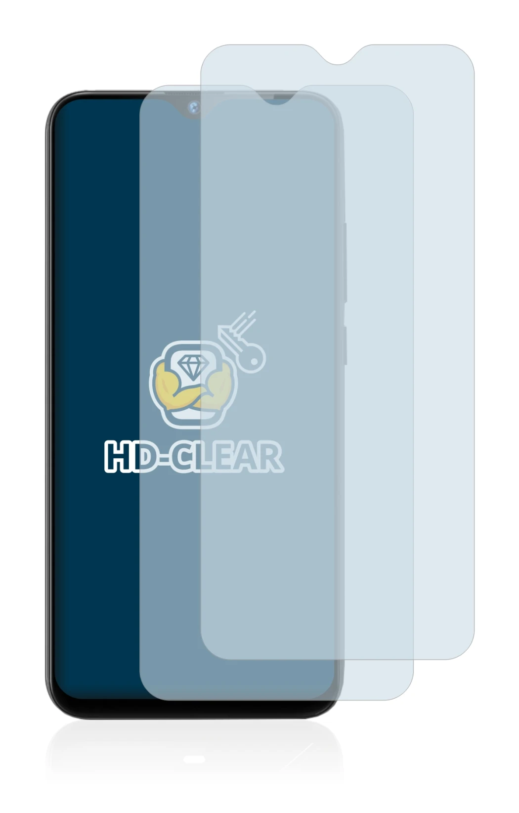 Image of the device Gigaset GS290 with a wide variety of screen protectors.