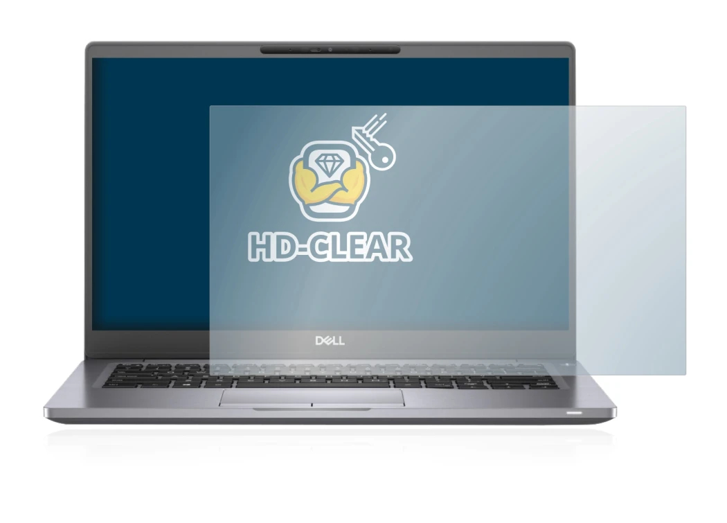 Image of the device Dell Latitude 7300 with a wide variety of screen protectors.