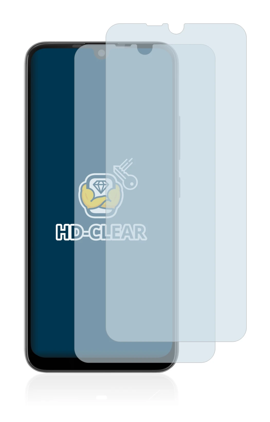 Image of the device Gigaset GS190 with a wide variety of screen protectors.