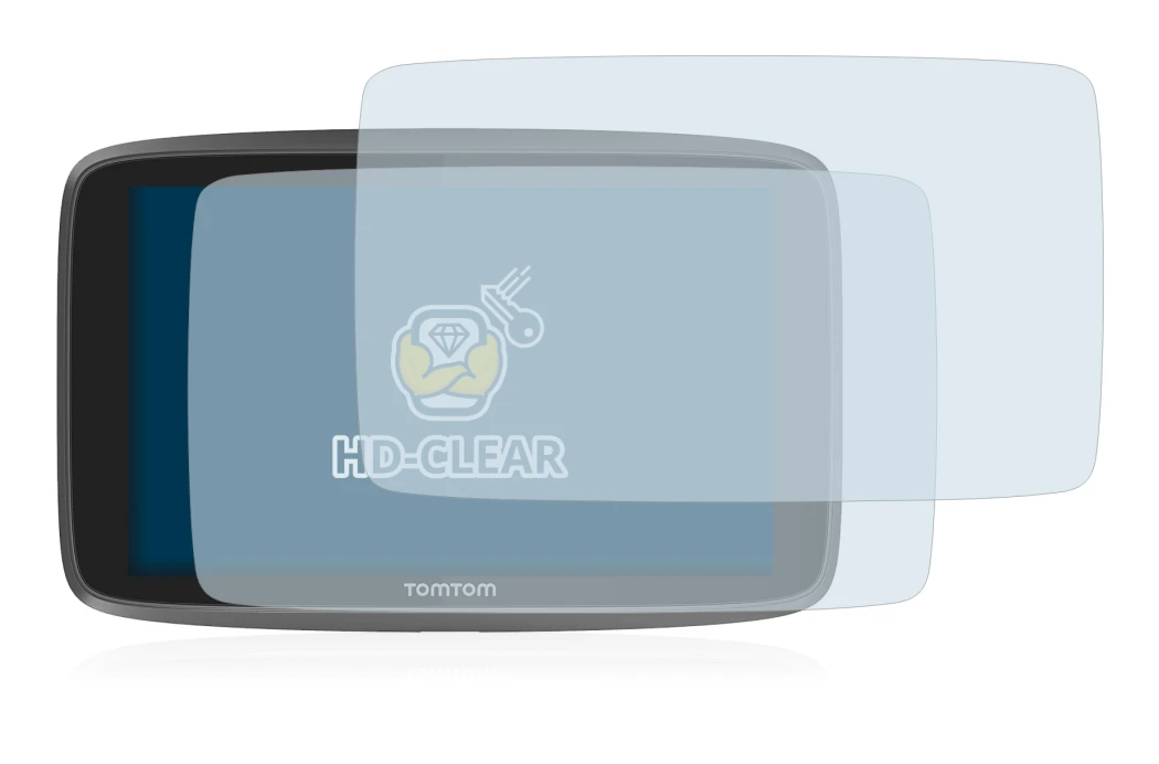 Image of the device TomTom Go Professional 6250 with a wide variety of screen protectors.