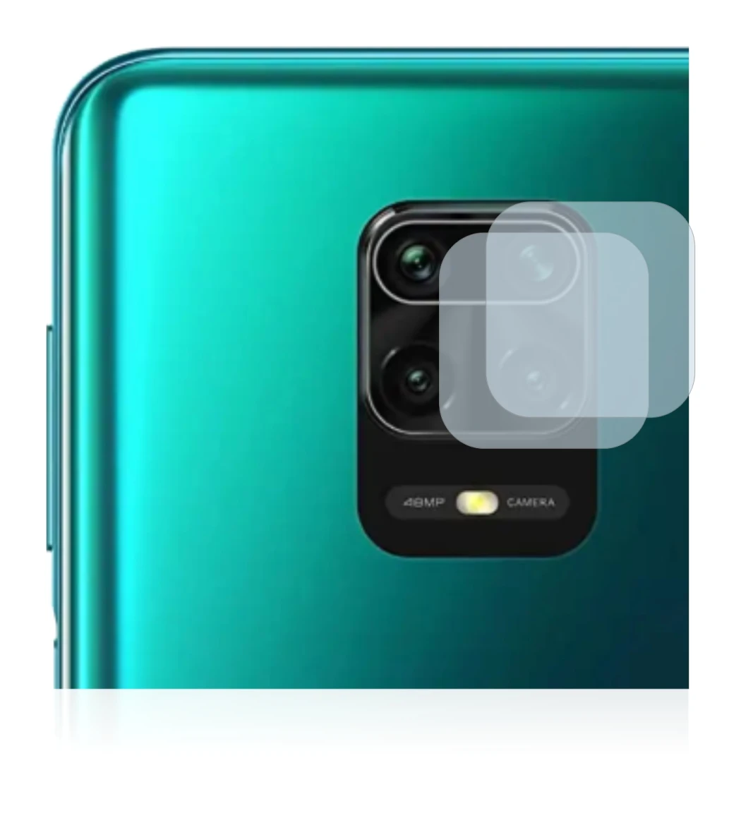 Image of the device Xiaomi Redmi Note 9S (ONLY Camera Lens) with a wide variety of screen protectors.