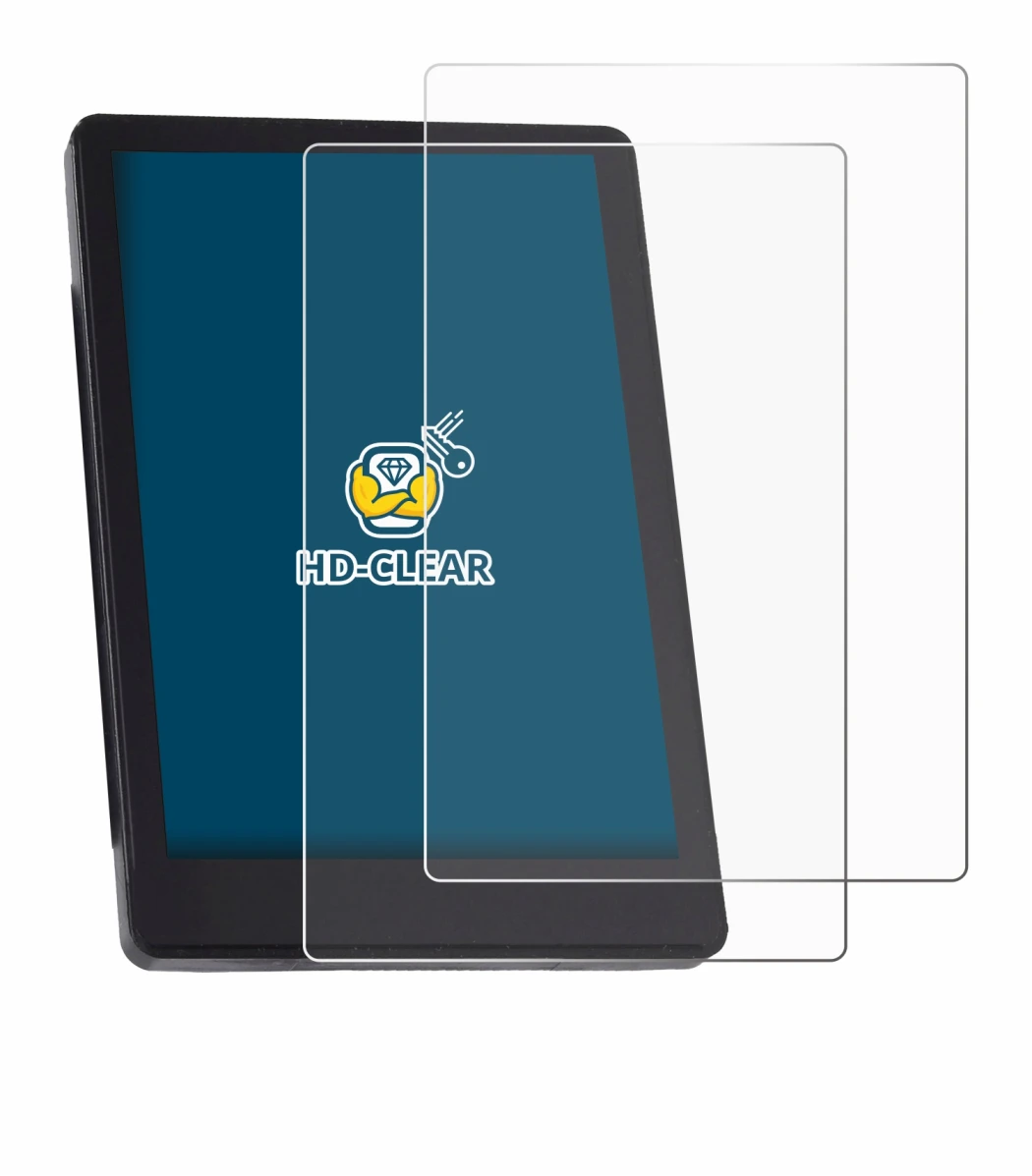 Image of the device BMZ DS103 with a wide variety of screen protectors.