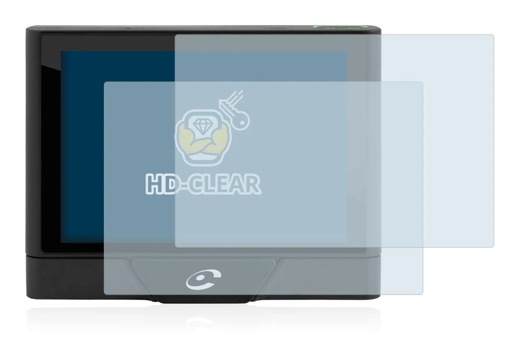 Image of the device Coyote UP with a wide variety of screen protectors.