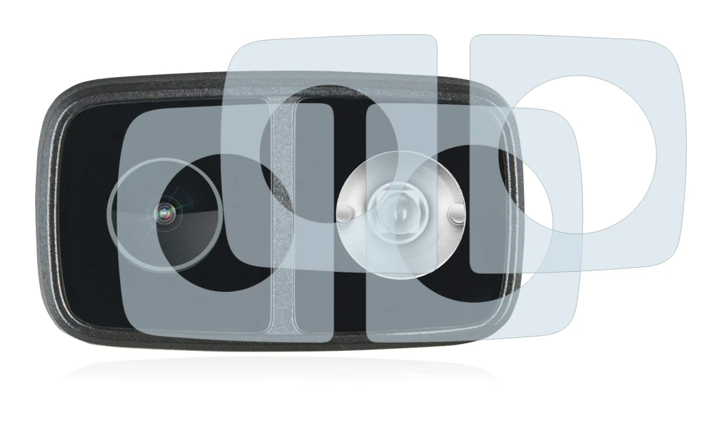 Image of the device Cycliq Fly12 CE with a wide variety of screen protectors.
