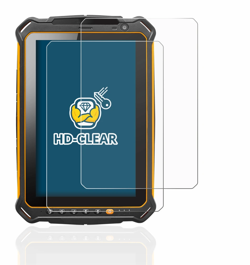 Image of the device i.safe MOBILE IS930.2 with a wide variety of screen protectors.