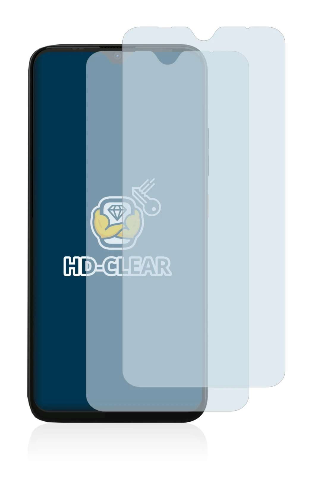 Image of the device Gigaset GS4 with a wide variety of screen protectors.
