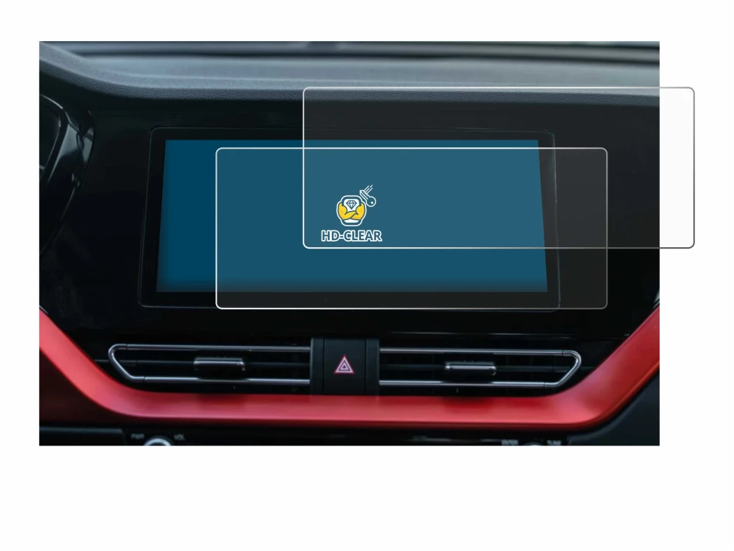 Image of the device Kia E-Niro 2020 Infotainment System with a wide variety of screen protectors.