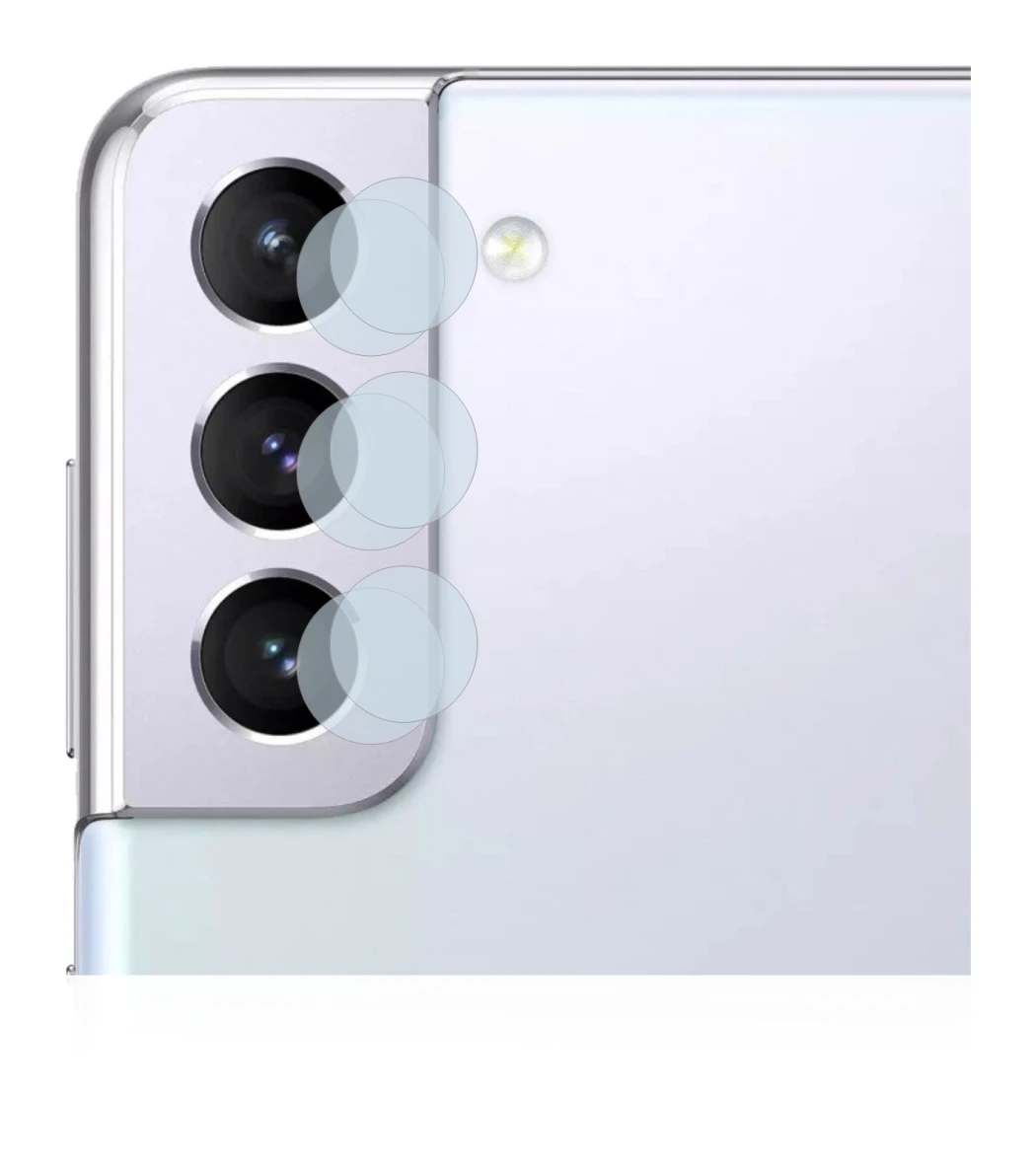 Image of the device Samsung Galaxy S21 5G (ONLY Camera Lens) with a wide variety of screen protectors.