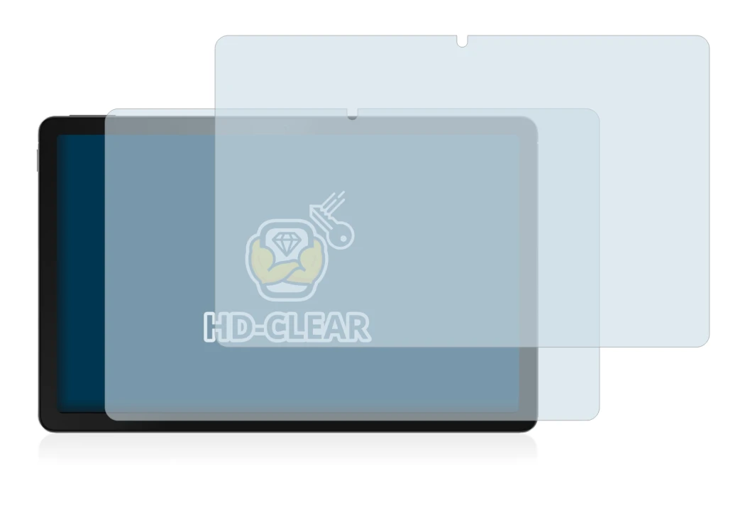 Image of the device realme Pad with a wide variety of screen protectors.