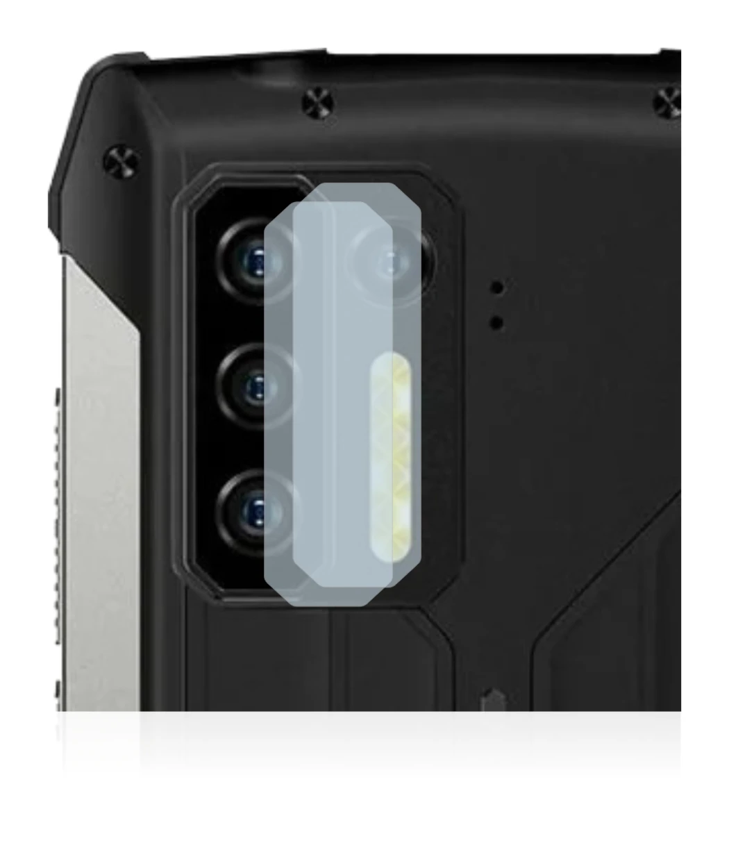 Image of the device Ulefone Power Armor 13 (ONLY Camera Lens) with a wide variety of screen protectors.