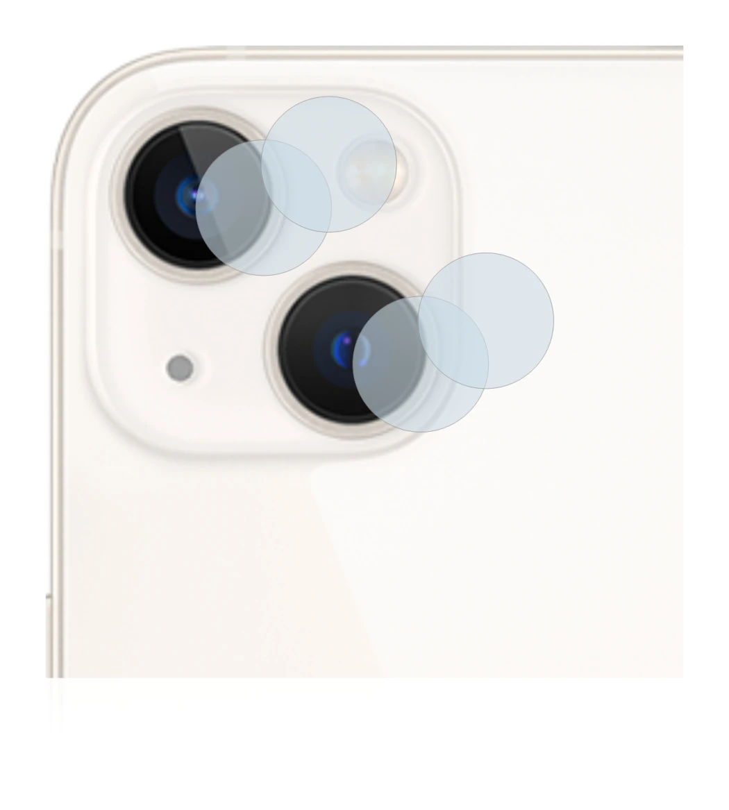 Image of the device Apple iPhone 13 (ONLY Camera Lens) with a wide variety of screen protectors.