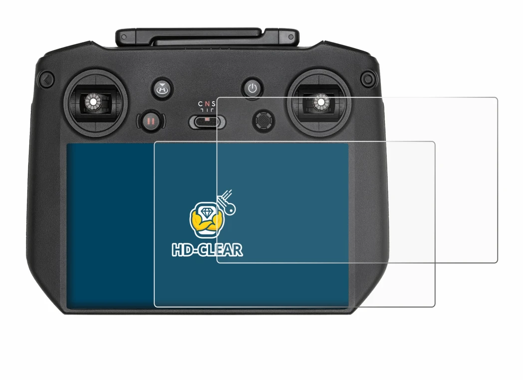 Image of the device DJI RC Pro with a wide variety of screen protectors.