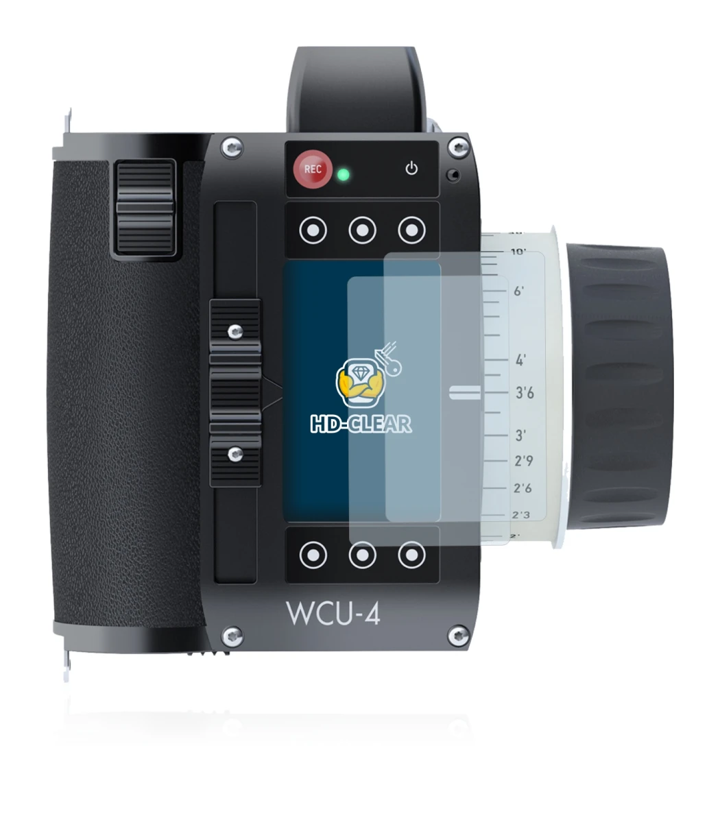 Image of the device Arri WCU-4 with a wide variety of screen protectors.