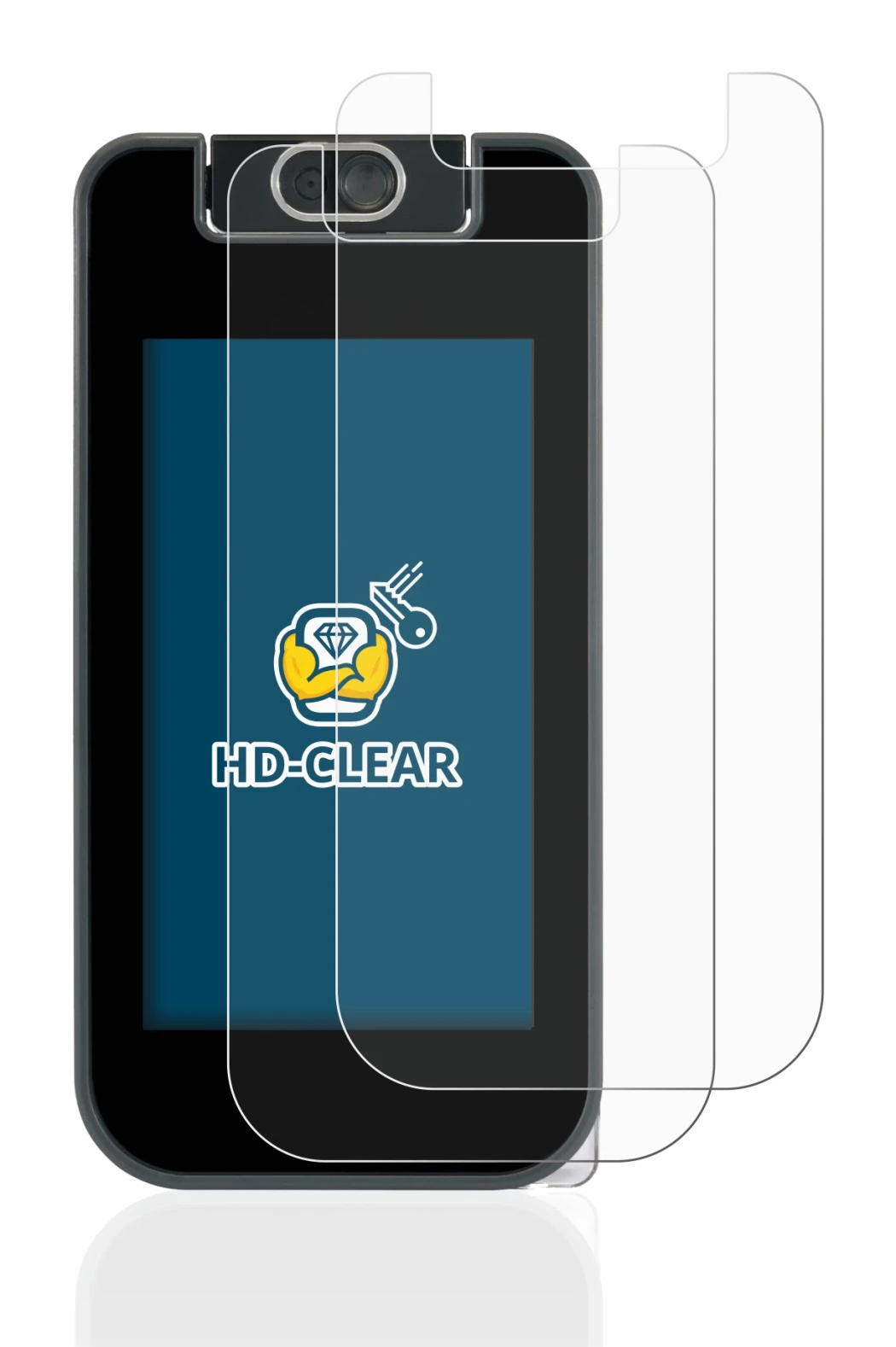 Image of the device Vtech Kidicom Advance 3.0 with a wide variety of screen protectors.