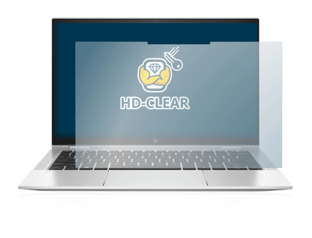 Image of the device HP EliteBook x360 1030 G8 with a wide variety of screen protectors.