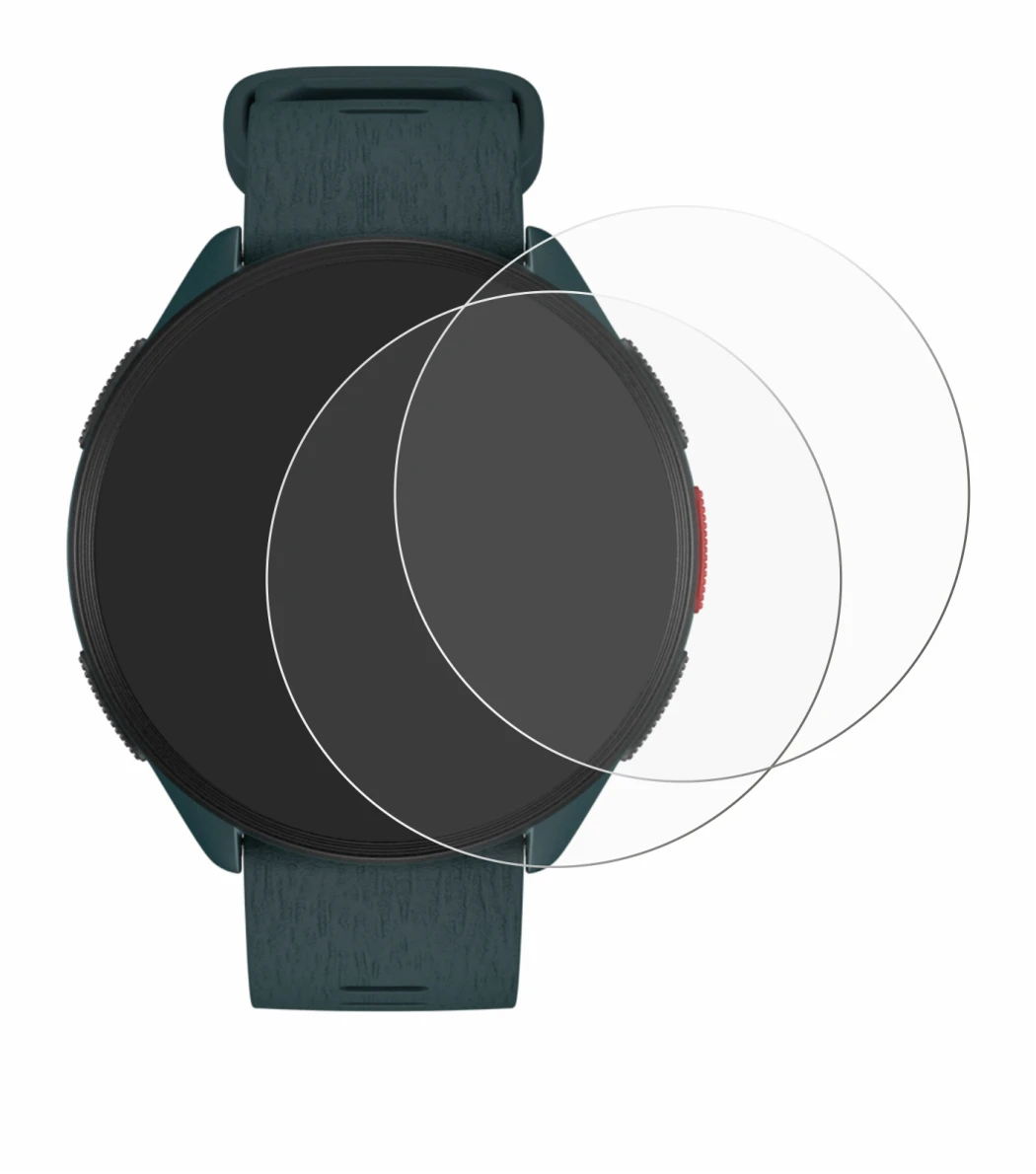 Image of the device Polar Pacer with a wide variety of screen protectors.