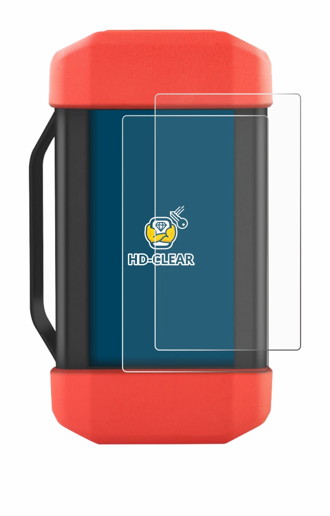 Image of the device Launch SRDs SmartLink with a wide variety of screen protectors.