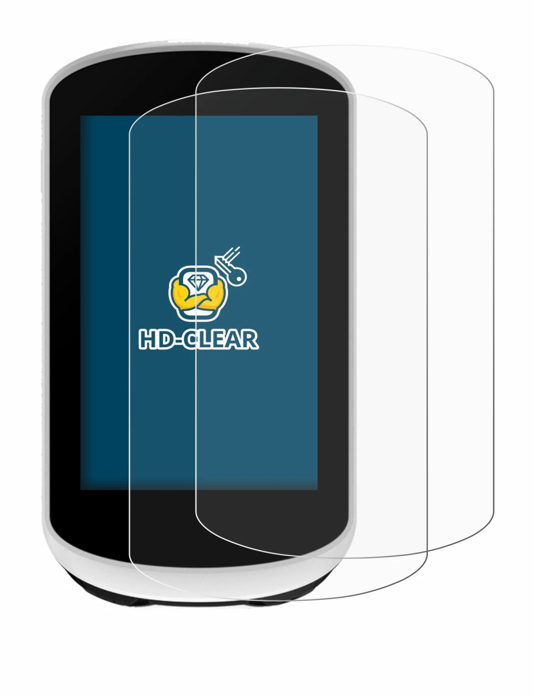 Image of the device Garmin Edge Explore 2 with a wide variety of screen protectors.