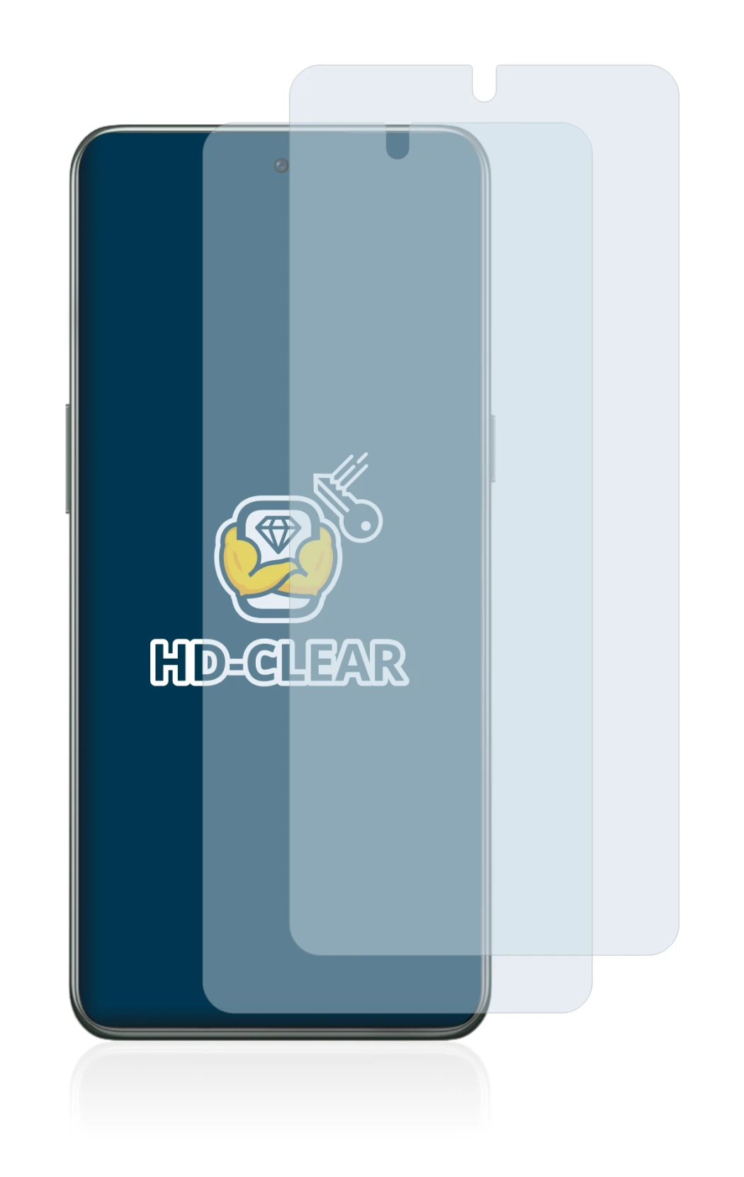 Image of the device OnePlus 10T 5G with a wide variety of screen protectors.