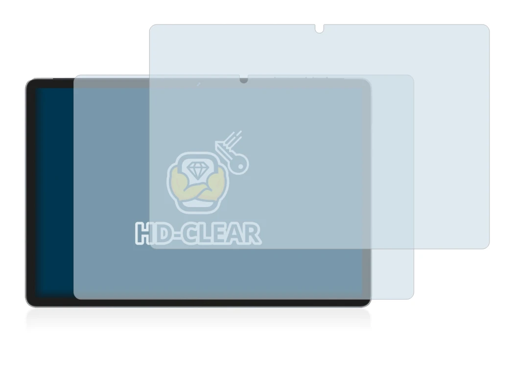 Image of the device Jumper Ezpad M10S with a wide variety of screen protectors.