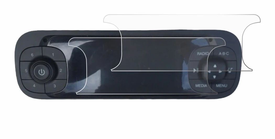 Image of the device Fiat Panda 2019 with a wide variety of screen protectors.