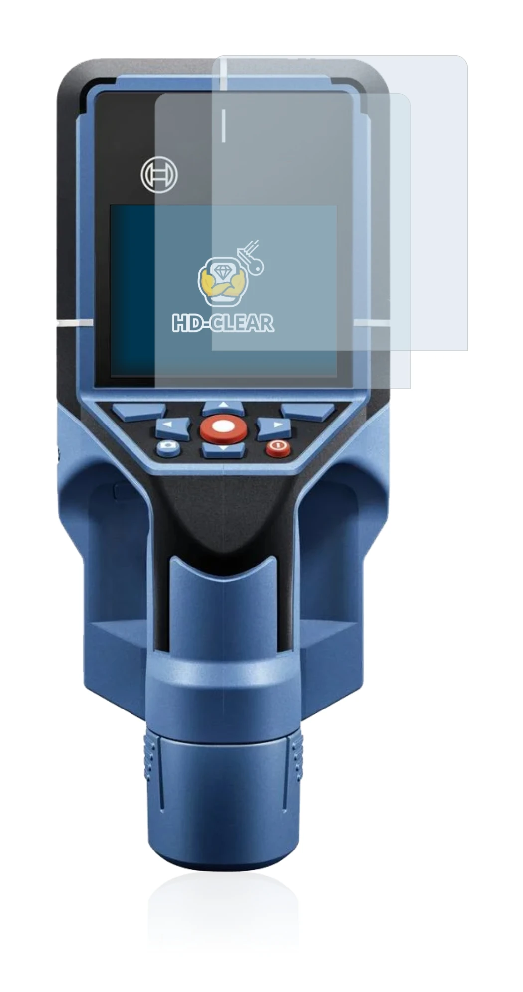 Image of the device Bosch D-tect 200 C Wallscanner with a wide variety of screen protectors.