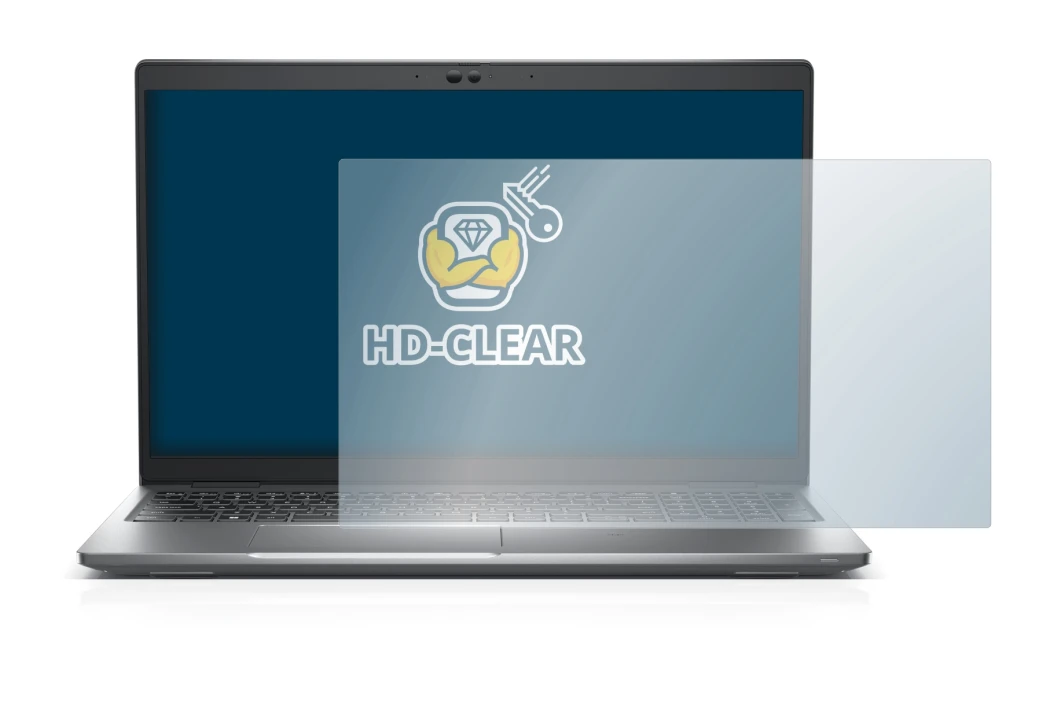 Image of the device Dell Latitude 5530 with a wide variety of screen protectors.