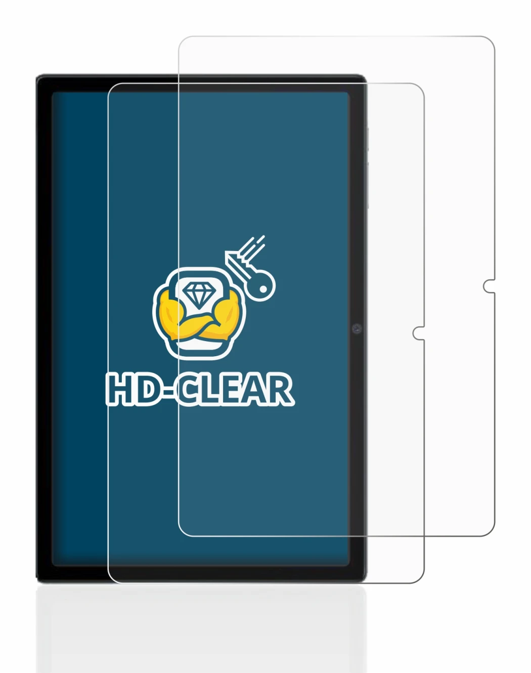 Image of the device Blackview Tab 16 with a wide variety of screen protectors.