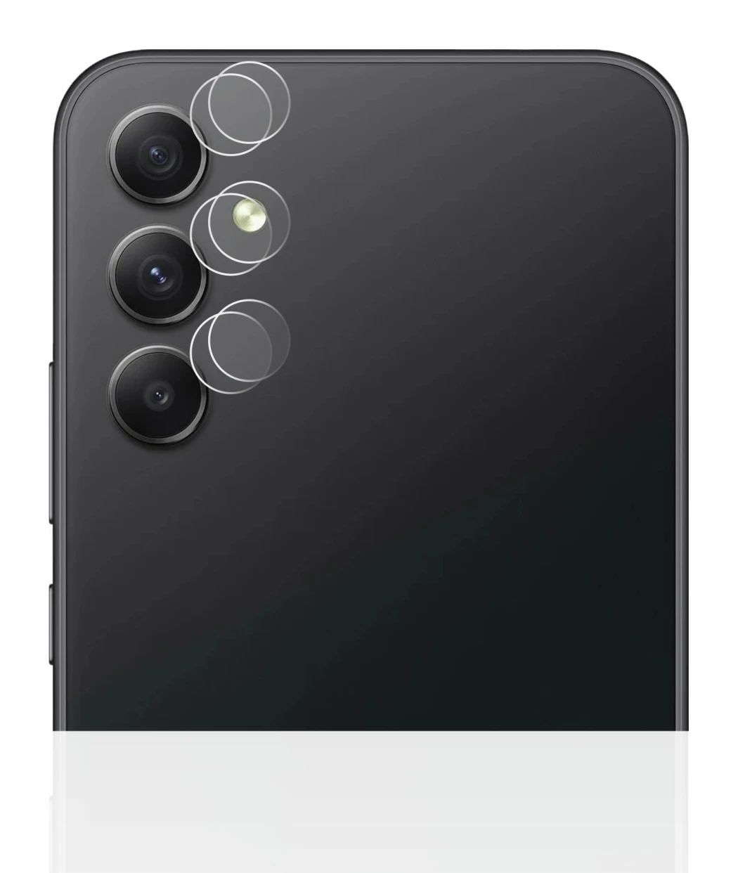 Image of the device Samsung Galaxy A34 5G (ONLY Camera Lens) with a wide variety of screen protectors.