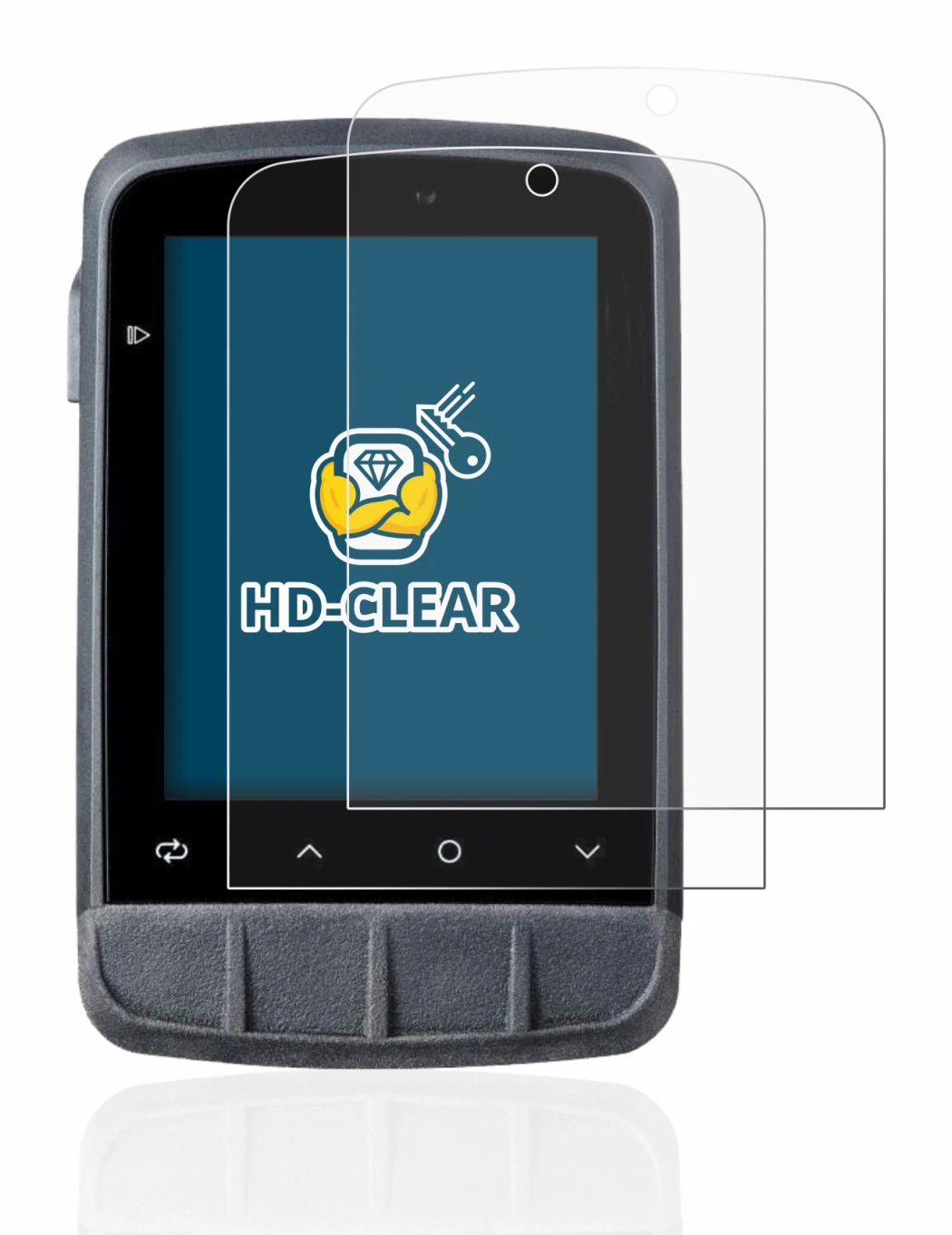 Image of the device Giant Dash L200 with a wide variety of screen protectors.