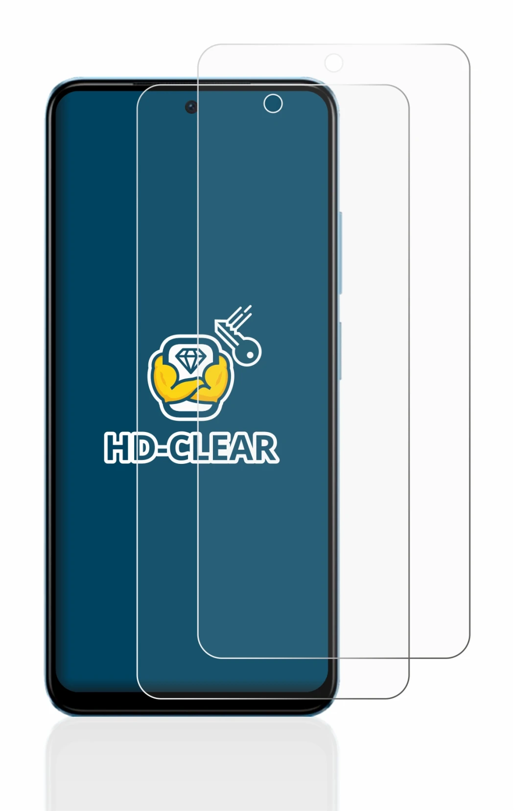 Image of the device Xiaomi Redmi Note 12S with a wide variety of screen protectors.