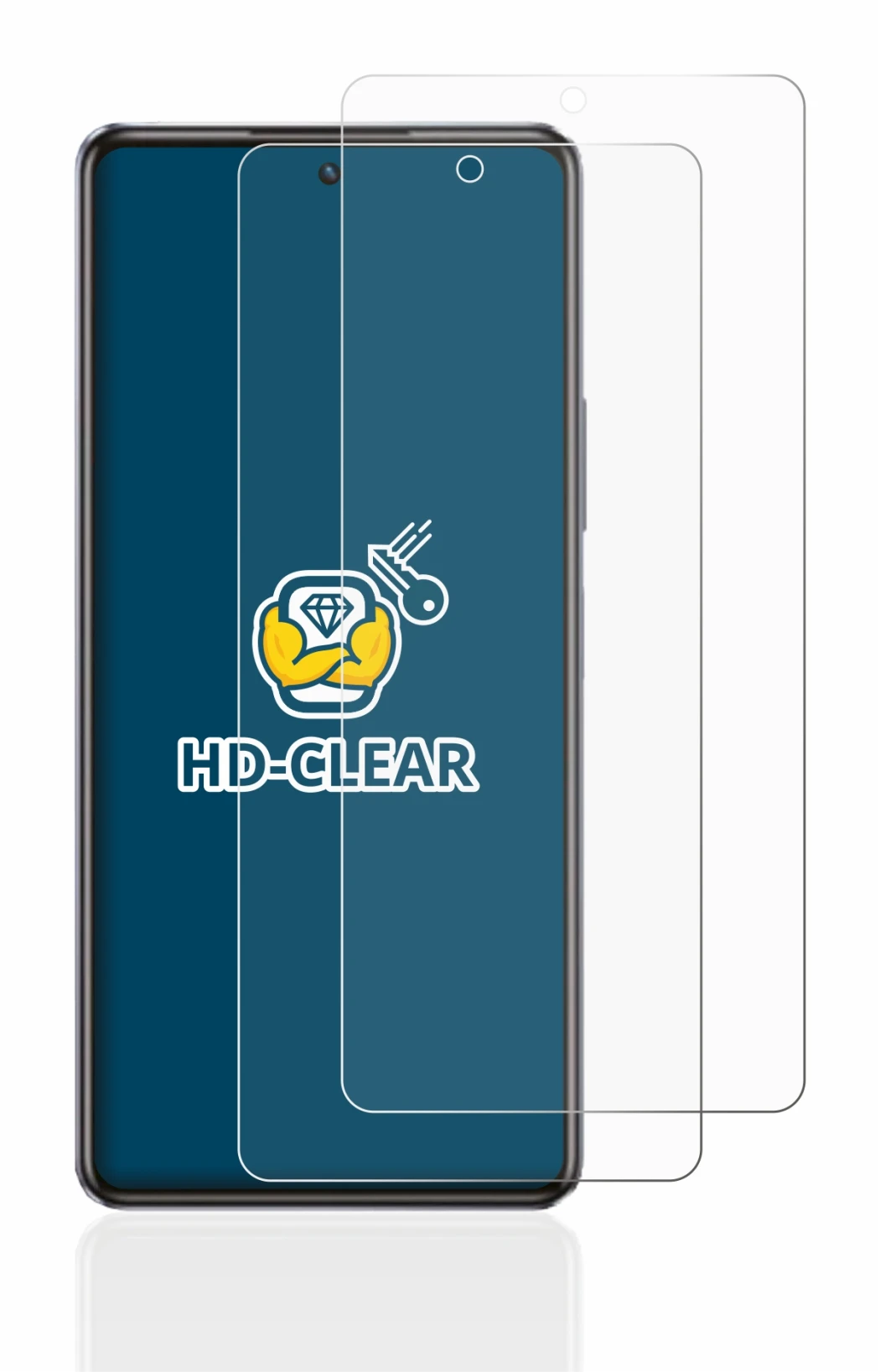 Image of the device Infinix Note 30 Pro with a wide variety of screen protectors.
