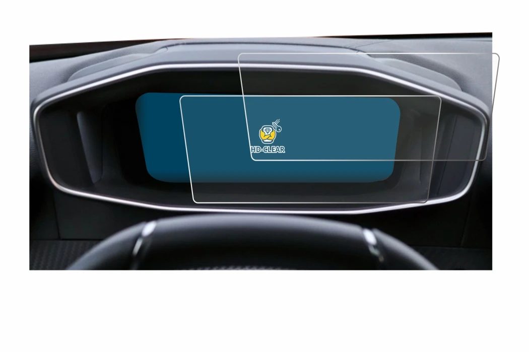 Image of the device Peugeot 2008 2022 Cockpit with a wide variety of screen protectors.