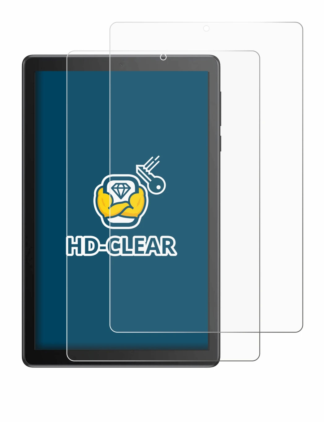 Image of the device TCL Tab 8V with a wide variety of screen protectors.