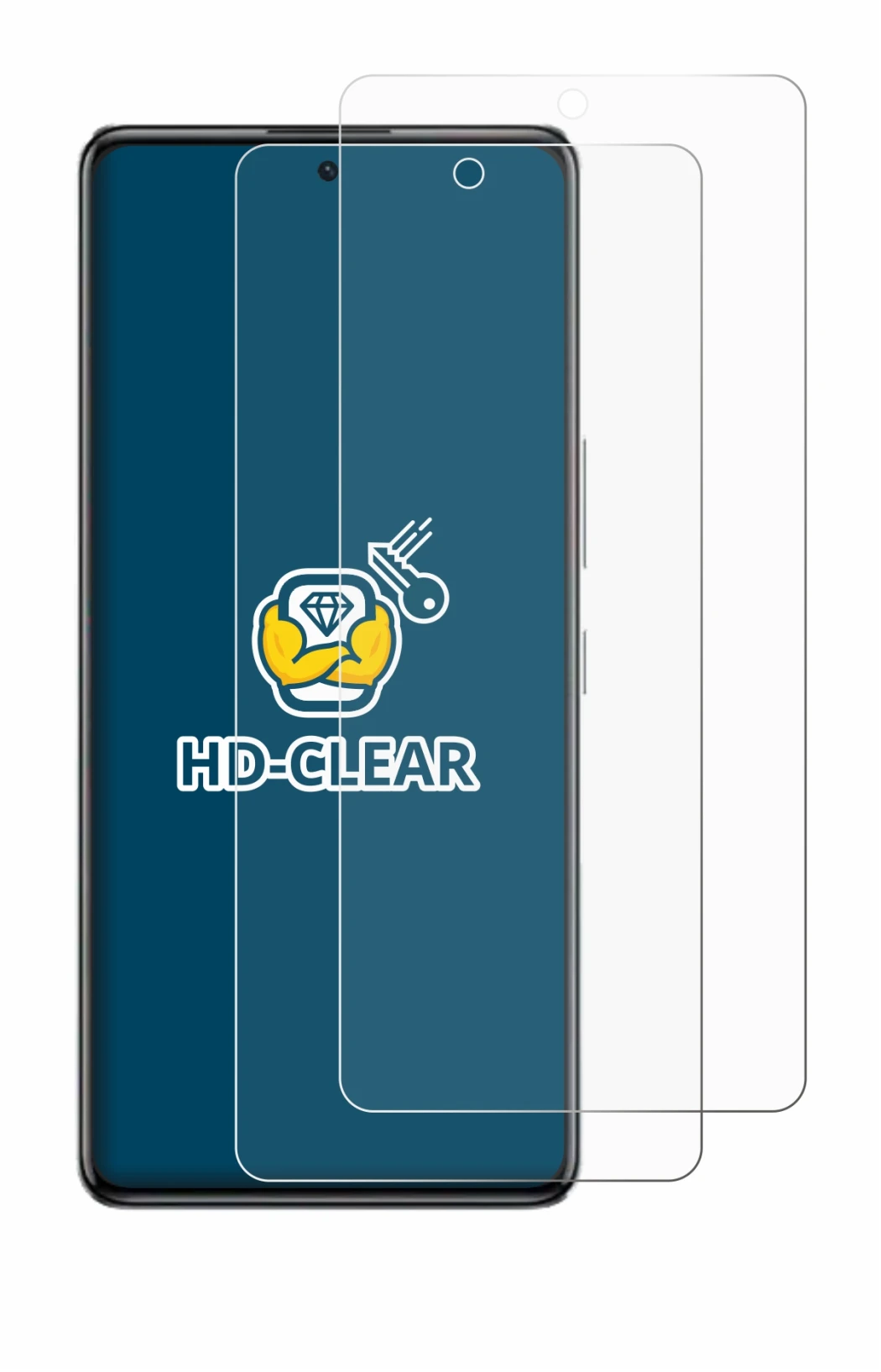 Image of the device Infinix Note 30 VIP with a wide variety of screen protectors.