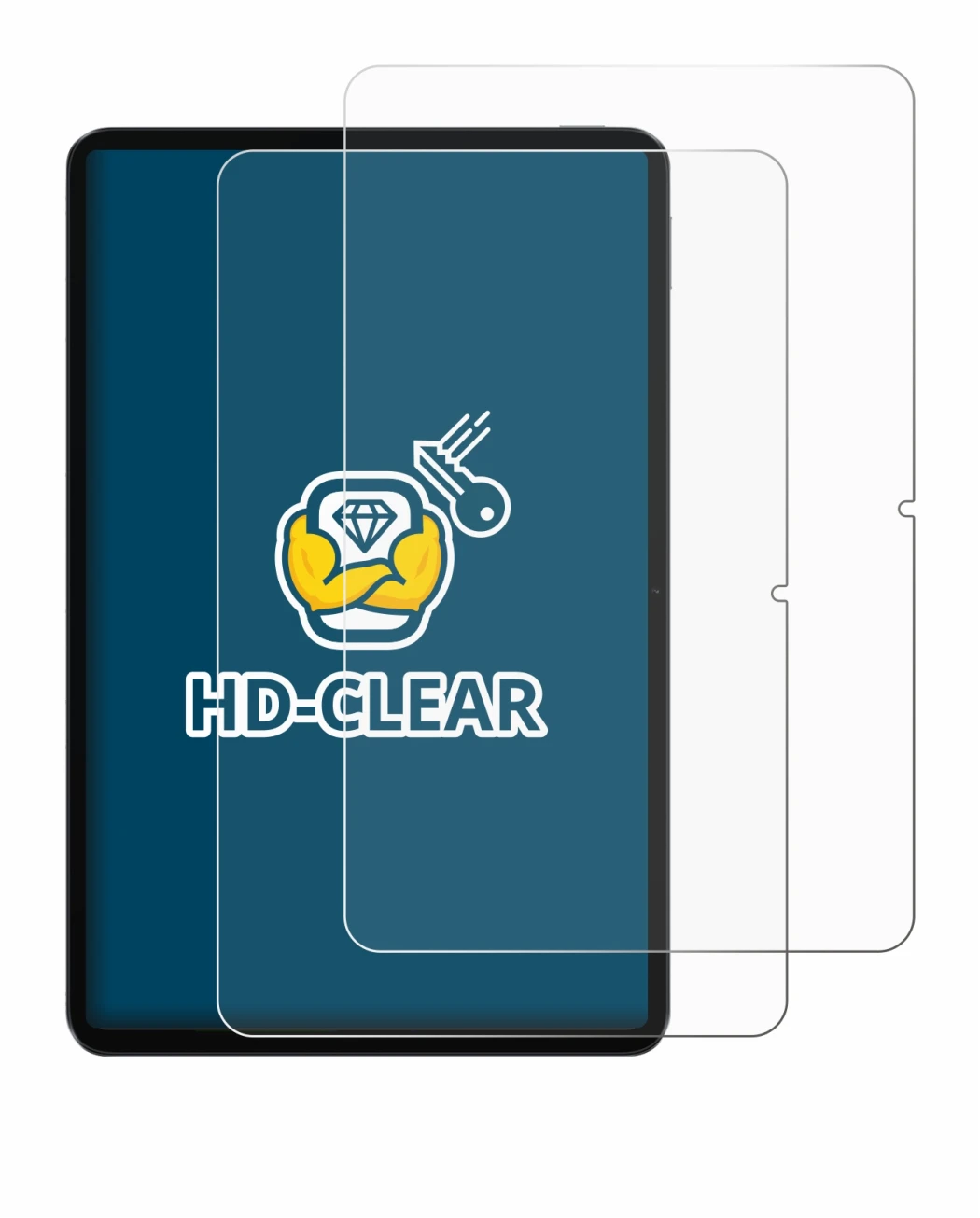 Image of the device Xiaomi Pad 6 with a wide variety of screen protectors.