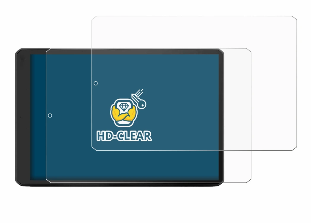 Image of the device Garmin Camper 1095 with a wide variety of screen protectors.