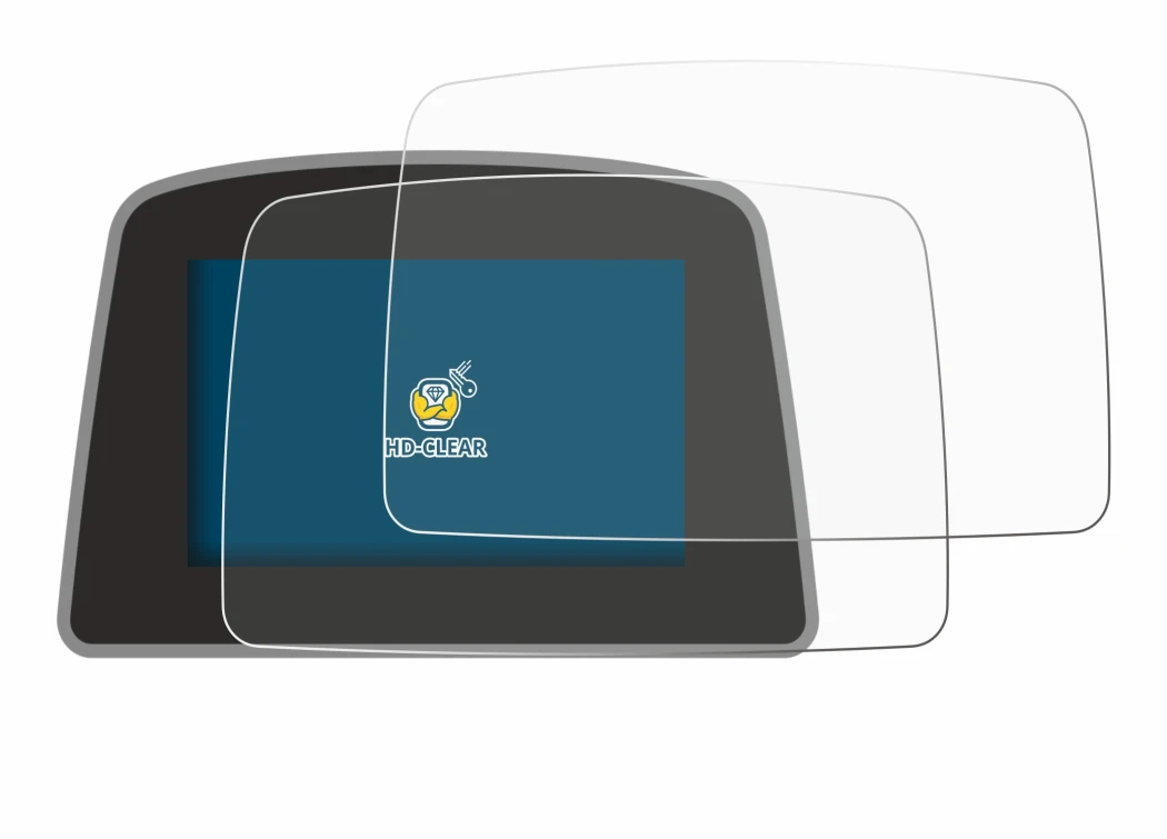Image of the device PowaKaddy C2i with a wide variety of screen protectors.