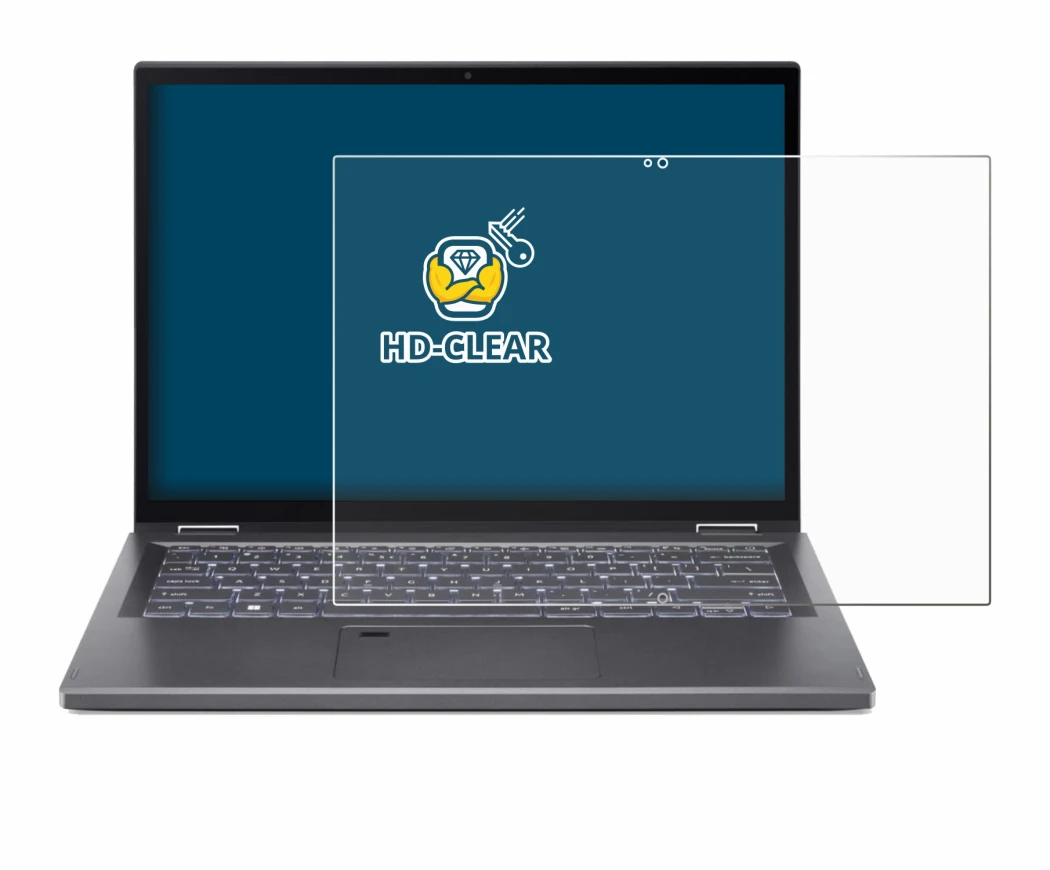 Image of the device Acer Aspire 5 Spin 14 with a wide variety of screen protectors.