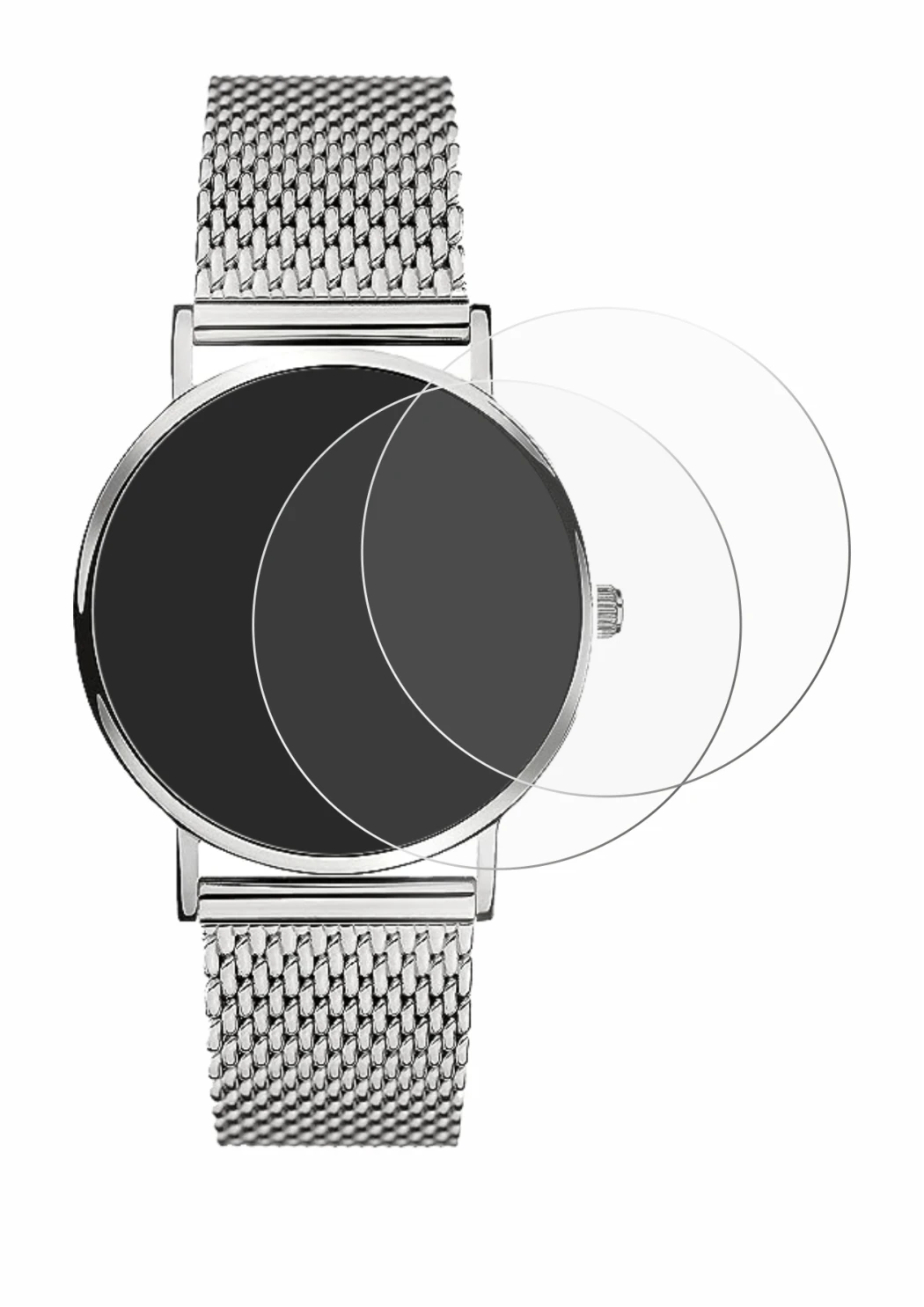Image of the device Liebeskind New Case Mesh (34 mm) with a wide variety of screen protectors.