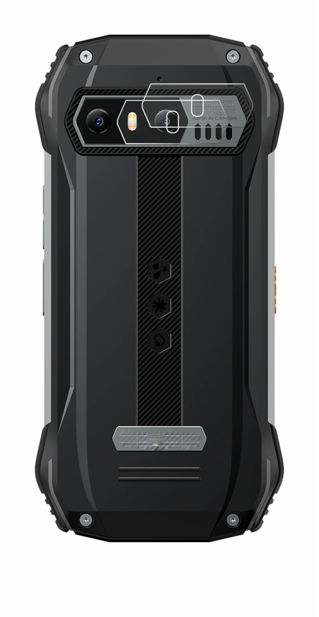 Image of the device Blackview N6000 (ONLY Camera Lens) with a wide variety of screen protectors.