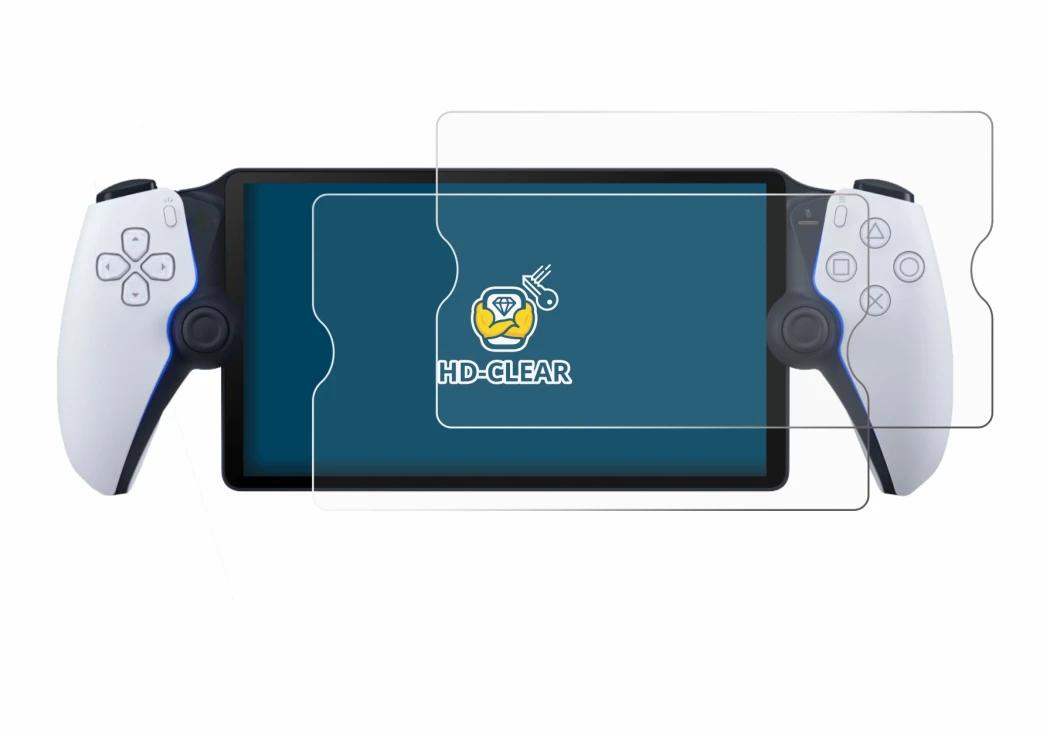 Image of the device Sony Playstation Portal with a wide variety of screen protectors.