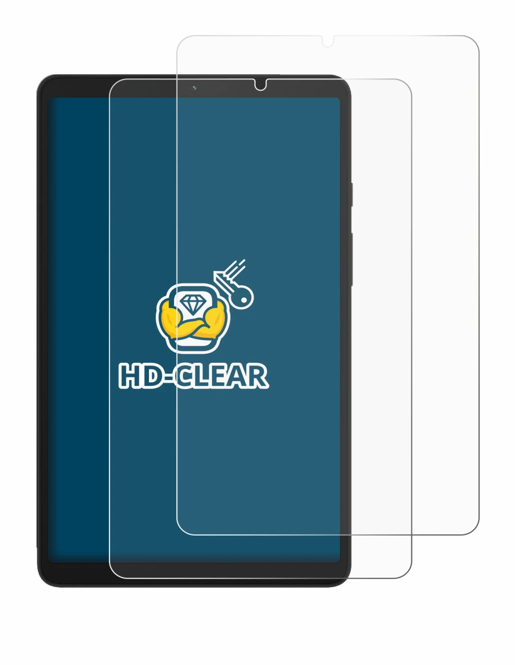 Image of the device Samsung Galaxy Tab A9 LTE with a wide variety of screen protectors.